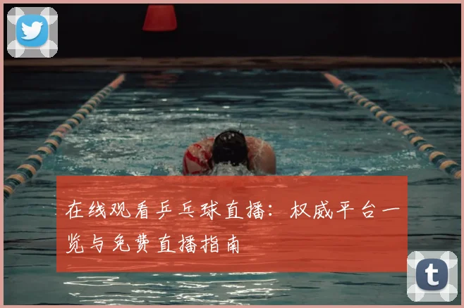 在线观看乒乓球直播：权威平台一览与免费直播指南